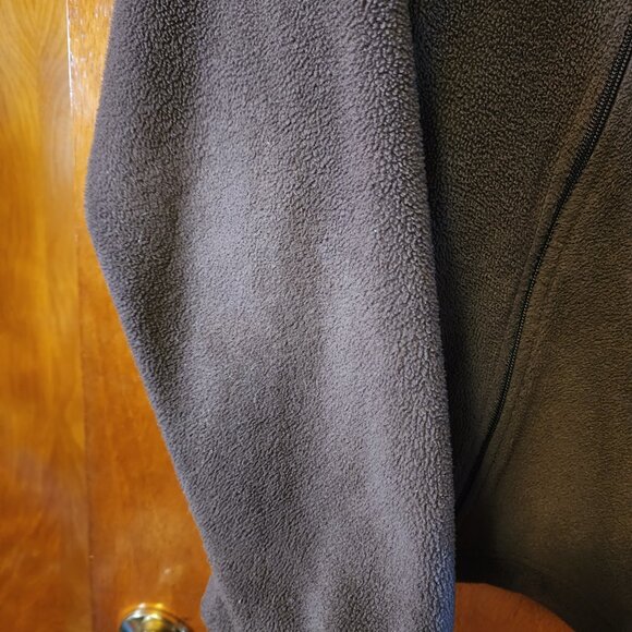 Women's Large Columbia Sportswear Brown Full Zip Fleece Jacket - Picture 7 of 10